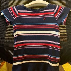 Girls 2 T pullover dress 100% cotton NAUTICA